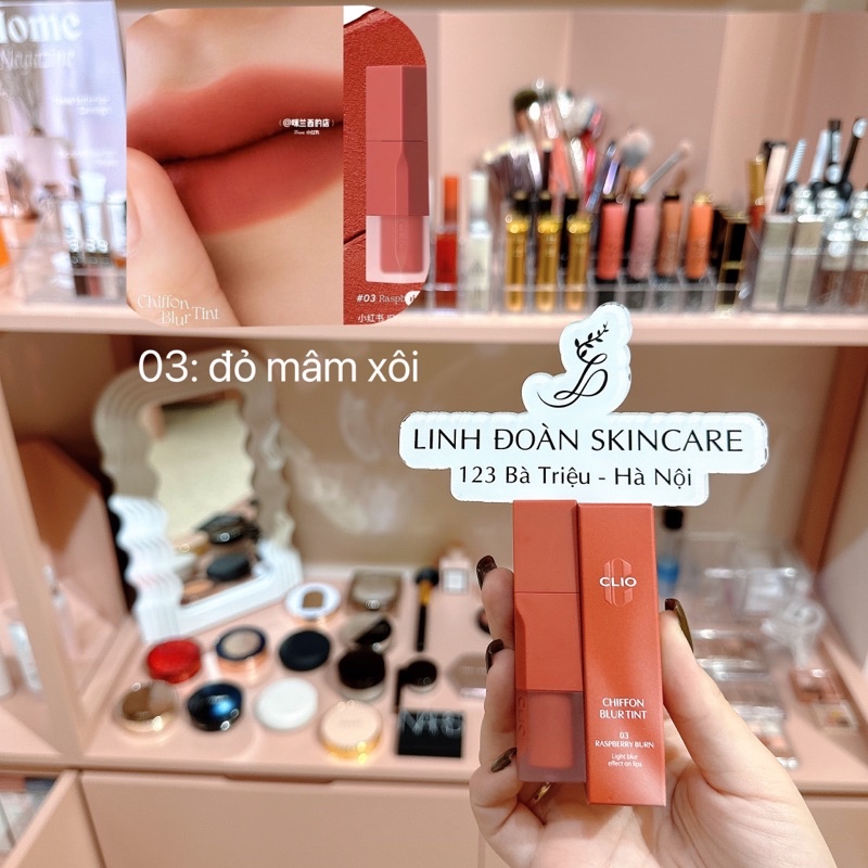 SON KEM  CLIO CHIFFON BLUR TINT