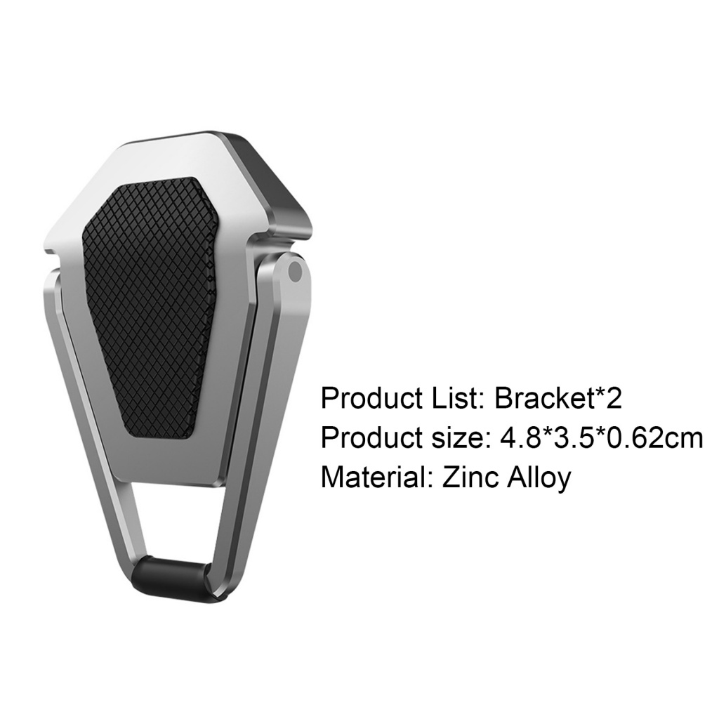 Set 2 Giá Đỡ Laptop Mini Hình Tấm Chắn Tản Nhiệt Có Thể Gập Lại