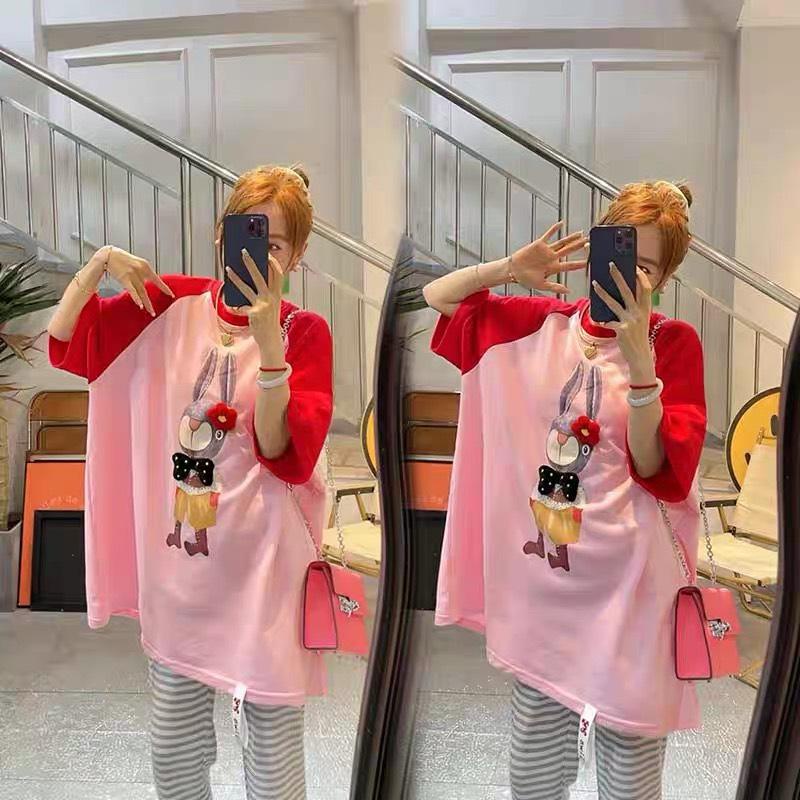 Áo Thun TN QC In Hình Cute - E116