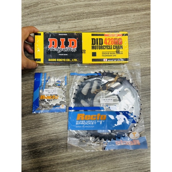 Sên DID nhật nhông dĩa recto cho Ex155