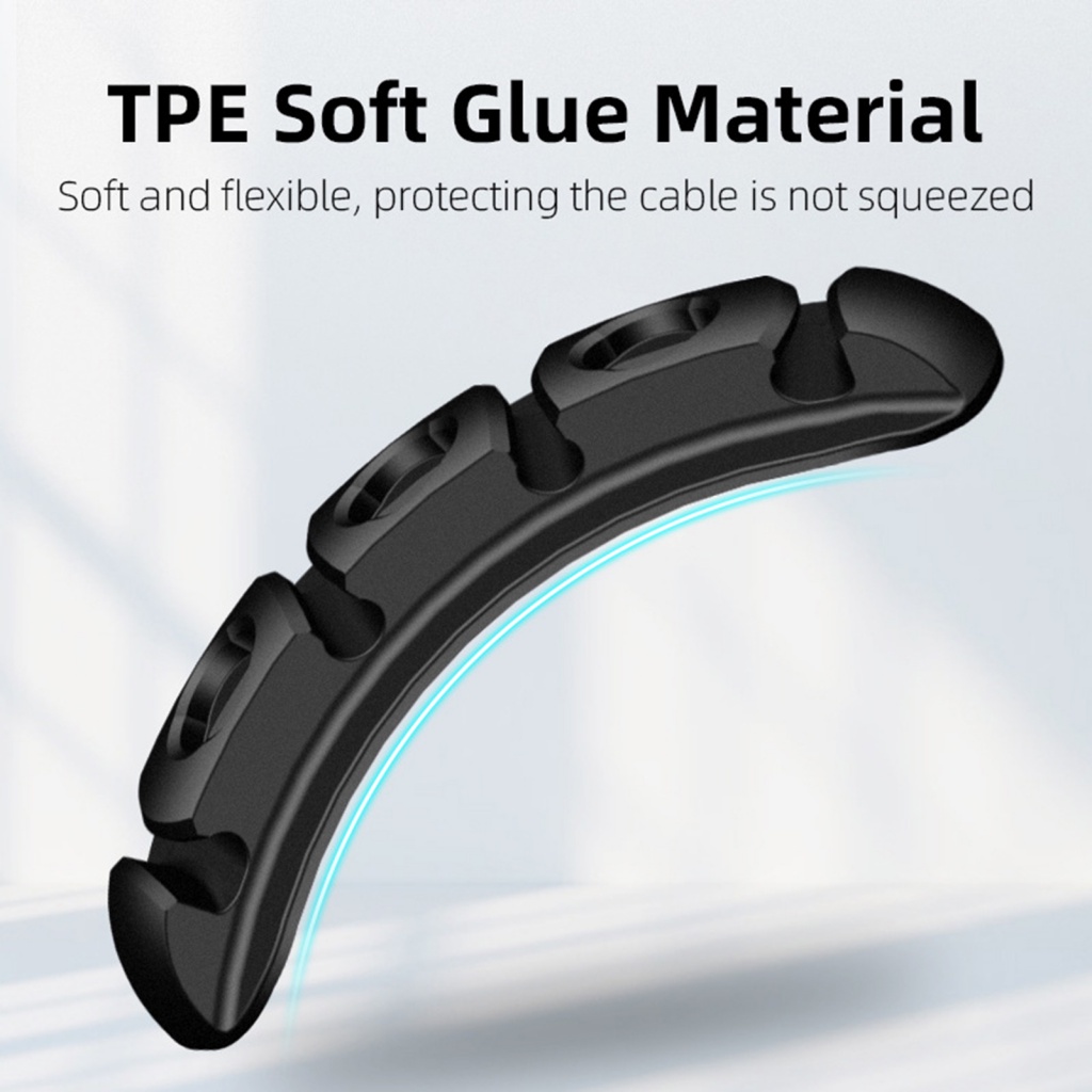 Giá Đỡ Dây Cáp Sạc USB 4 Lỗ Bằng Silicon Dẻo Hình Hoa Hướng Dương Thông Dụng Sắp X