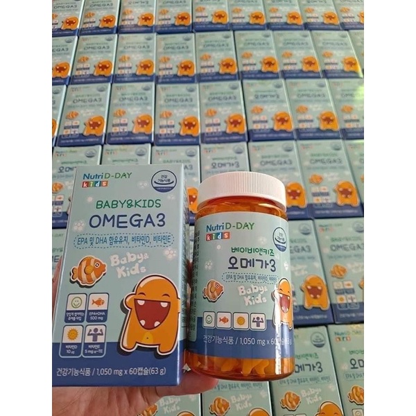 Omega 3 cho bé hãng Nutriday