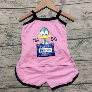 Combo 4 bộ hai dây xinh xắn cho bé gái 7-20kg