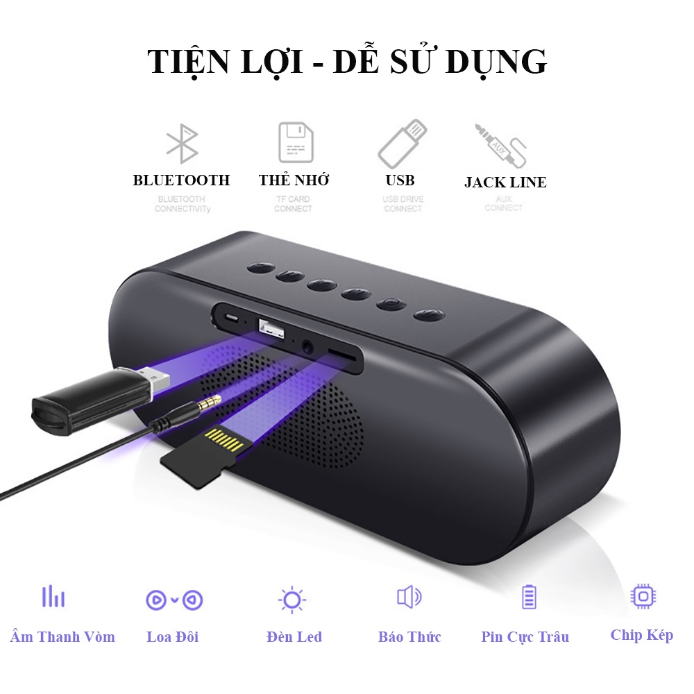 Loa không dây nghe nhạc âm thanh hifi kết hợp đèn led nháy theo nhac, loa bluetooth không dây bass cực mạnh.