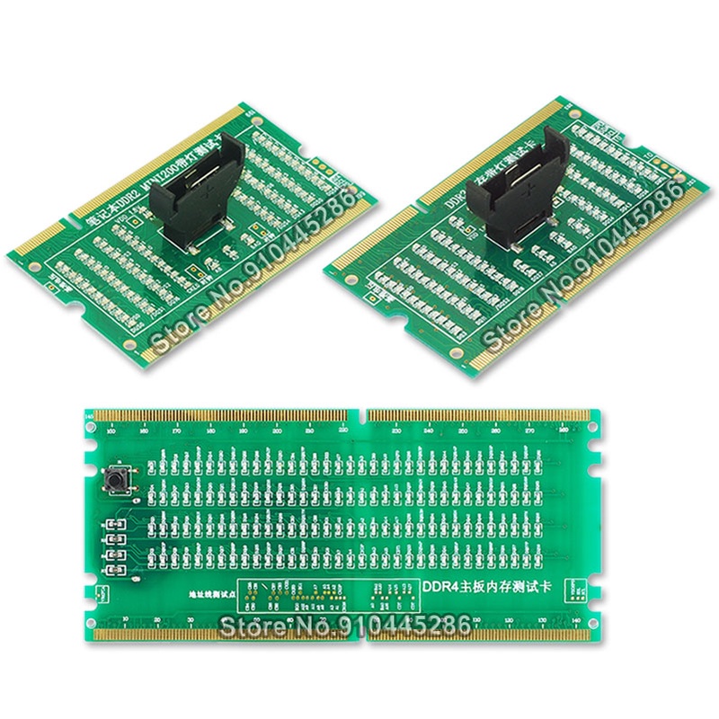 Bo Mạch Chủ DDR2 DDR3 DDR4 LED Test Tải Trọng 1150 1151 1155 1156