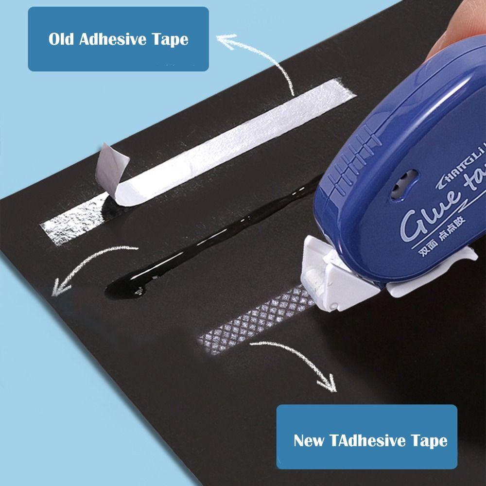 Cuộn Băng Keo Hai Mặt Trong Suốt Dùng Trang Trí Sổ Tay DIY