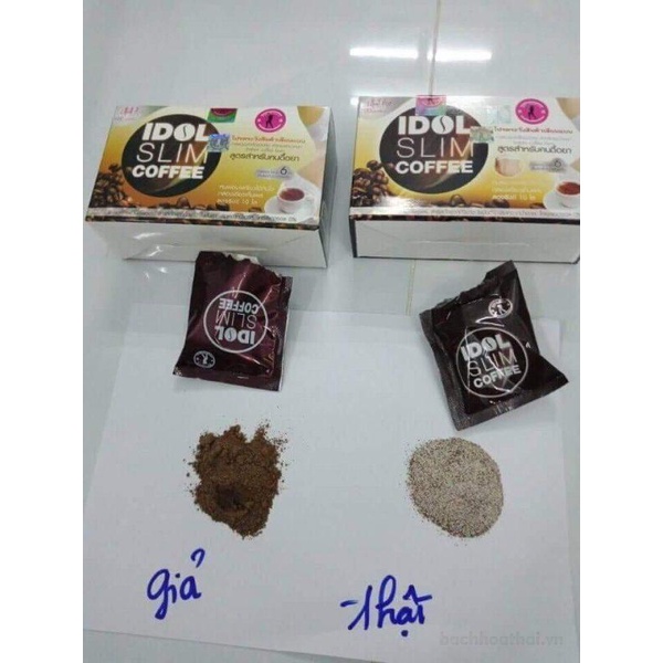 Cà phê Idol Slim Coffee PK Nature giảm cân nguyên bản Thái Lan