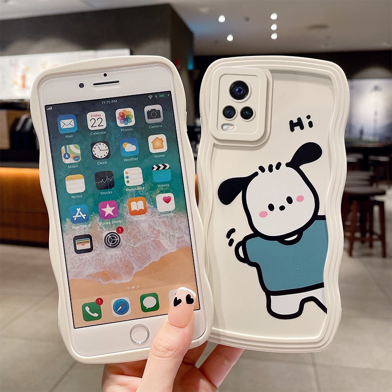 Ốp lưng vivo v20 pro Ốp Điện Thoại Mềm Họa Tiết Hoạt Hình Sóng Biển Cho vivo v20 pro