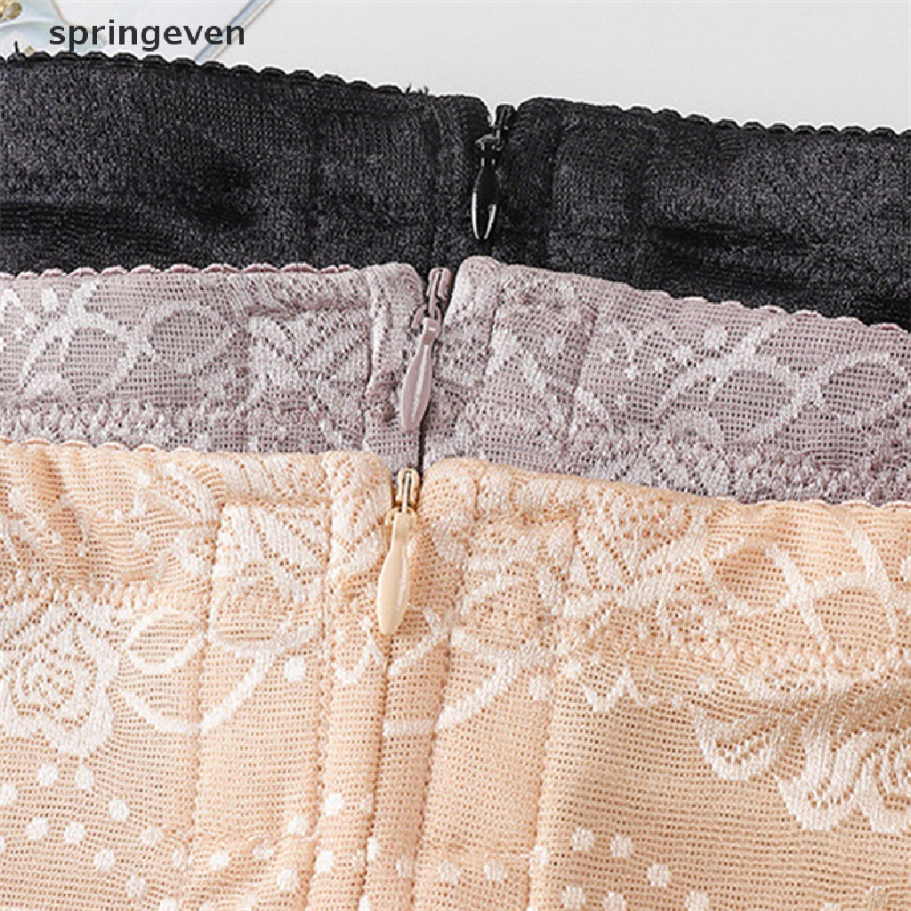 Quần Lót Lưng Cao Định Hình Eo Thon Có Khóa Kéo Thoáng Khí Cho Phụ Nữ Sau Sinh