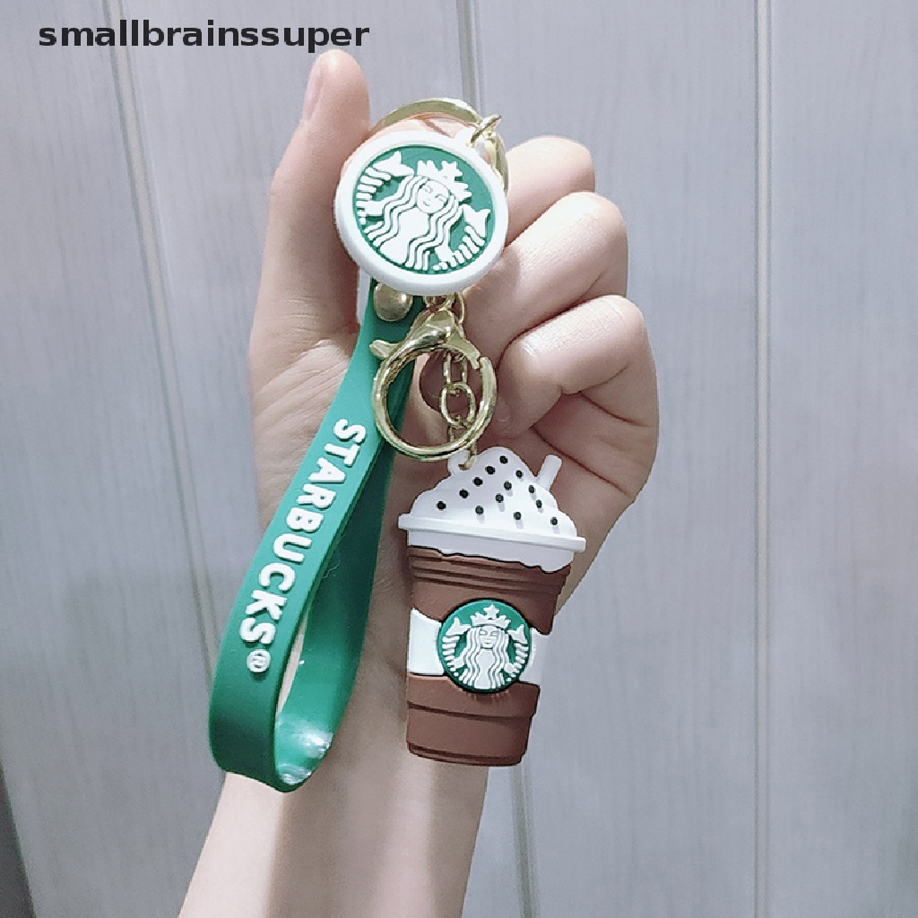 Móc Khóa Nhỏ Hình Ly Nước Starbucks / Trà Sữa / Cà Phê Starbucks Di Động Sáng Tạo