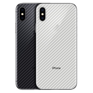 Miếng dán chất liệu cacbon bảo vệ cho IPhone 15 14 13 12 Mini 11 10 Pro XS Max X XR 8 7 6 6S Plus 5S 5 SE
