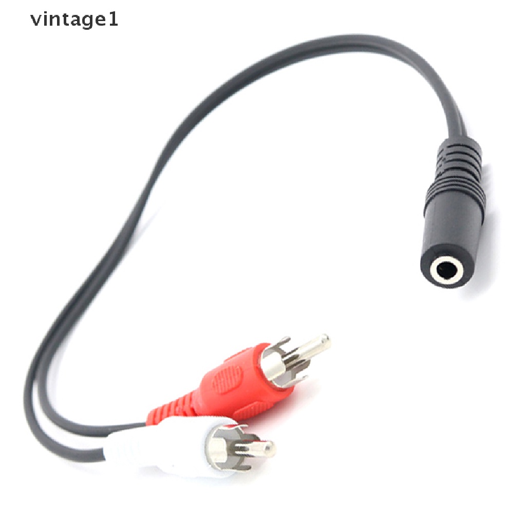 Dây Cáp Âm Thanh Nối 3.5MM Với 2 Đầu Cắm RCA 3.5MM Chuyên Dụng