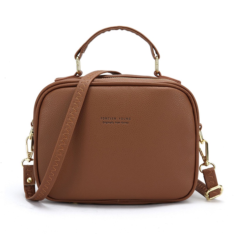 Túi Đeo Vai Sức Chứa Lớn Thời Trang Hàn Quốc Đơn Giản Cho Nữ