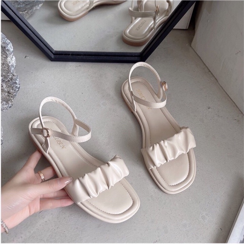 Sandal quai hậu đơn giản dễ thương có big size 35-45