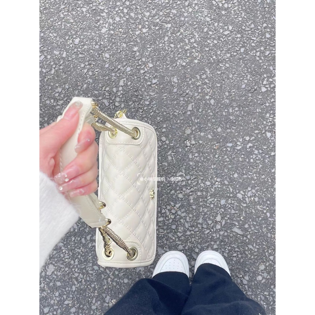 Túi Xách Da Mềm Cỡ Lớn Phối Dây Xích Thời Trang Cao Cấp