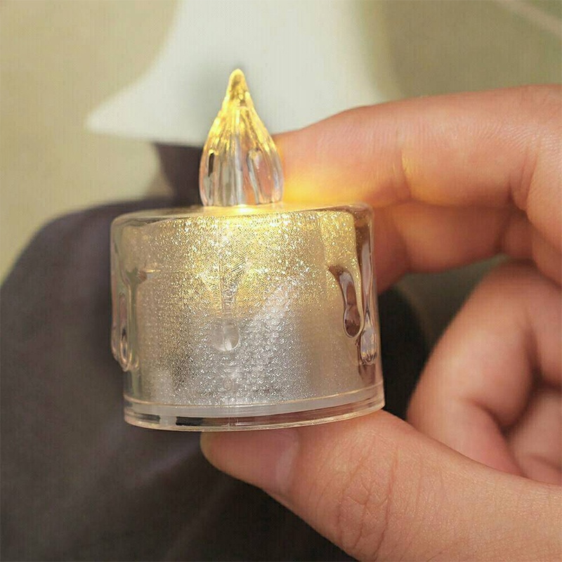 Nến Điện Mini Dùng Pin cao 5 cm | Trang Trí Tiệc Phòng Ngủ Decor Phông Nền Chụp Ảnh