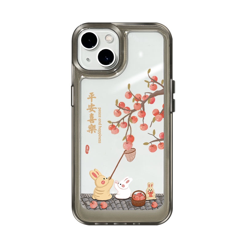 Ốp Điện Thoại DecoPhone Acrylic tpu acrylic Hình Thỏ Cho iphone 6 6s 7 8 plus x xs max se 11 12 13 14 15 pro max plus