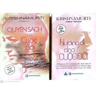 Sách combo quyển sách của cuộc đời thiền định mỗi ngày cùng krishnamurti + hướng đi cho cuộc đời _đn