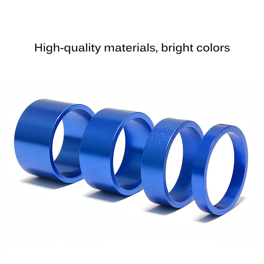 Set 12 Vòng Đệm Bằng Hợp Kim Nhôm Siêu Nhẹ Màu Sáng Cho Xe Đạp Leo Núi