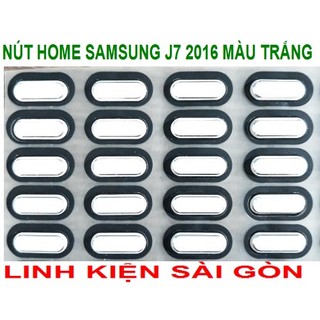 Nút home samsung j7 2016 màu trắng