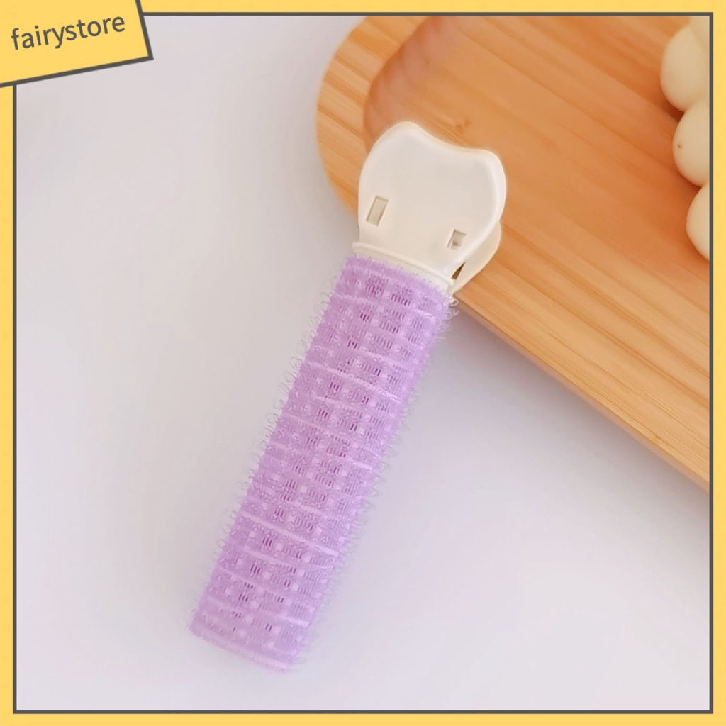 Kẹp Tóc Mái Bằng Nhựa Màu Sắc Ngọt Ngào Co Giãn Thời Trang Cho Nữ [Fairy1]