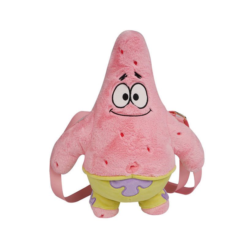 Túi Đeo Chéo Hình SpongeBob Nhồi Bông Thời Trang Nhật Bản