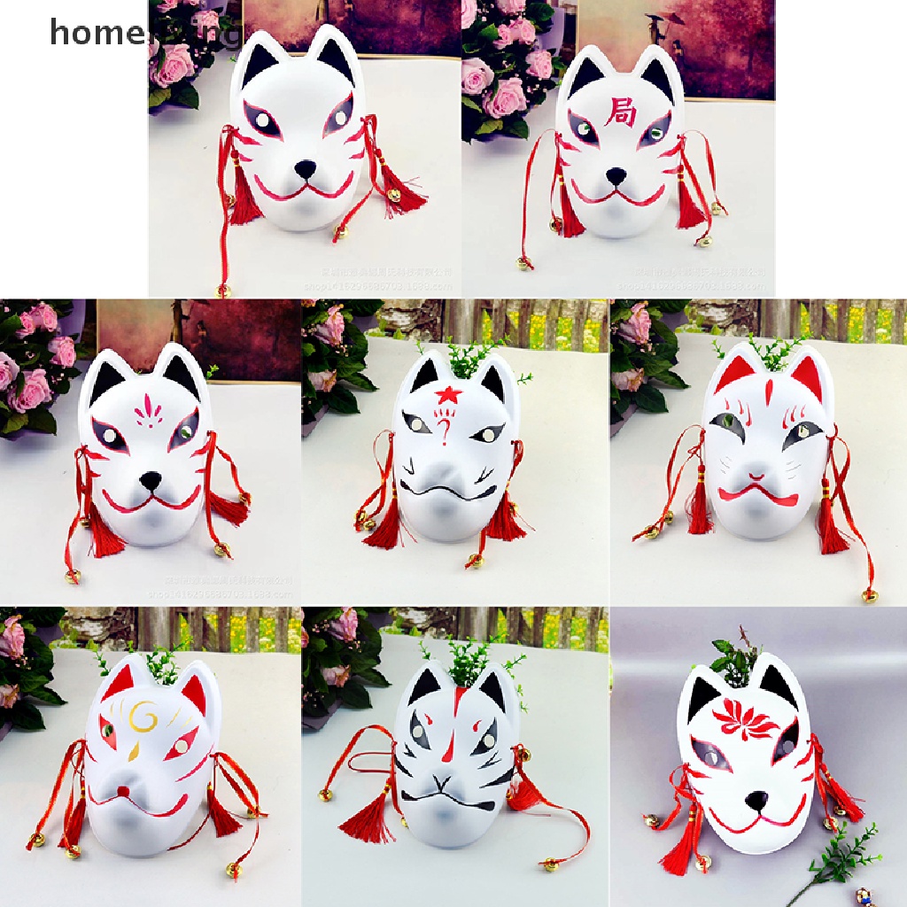 Chuông Nhỏ Tua Rua Hóa Trang Cáo Làm Bằng Tay Phong Cách Nhật Bản