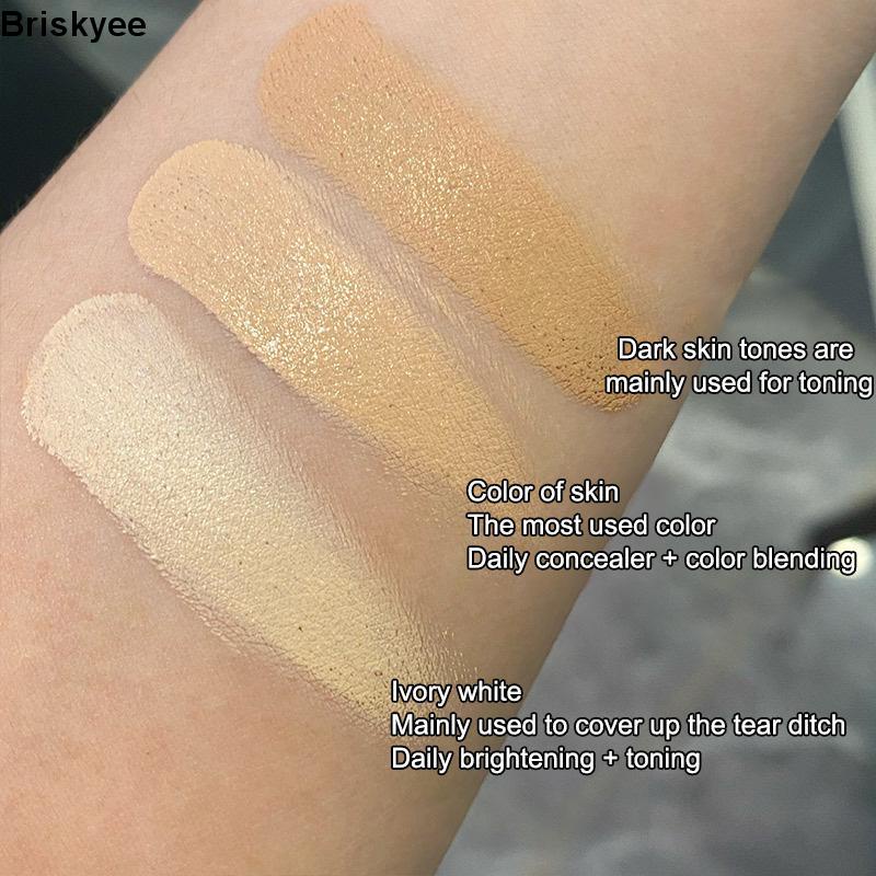 🎶Bảng Kem Che Khuyết Điểm 3 Màu Che Phủ Quầng Thâm Mắt Và Mặt Chuyên Nghiệp