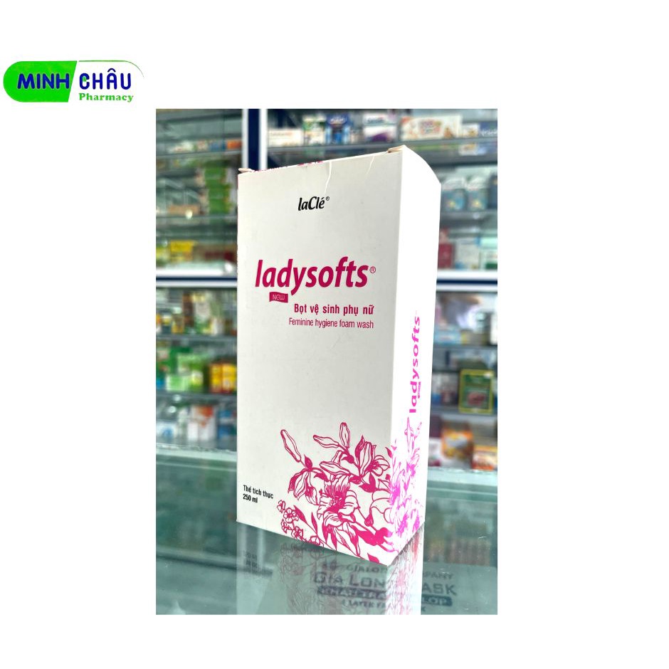 ✅ (Chính hãng) Bọt vệ sinh phụ nữ LADYSOFT New Chai 250ml