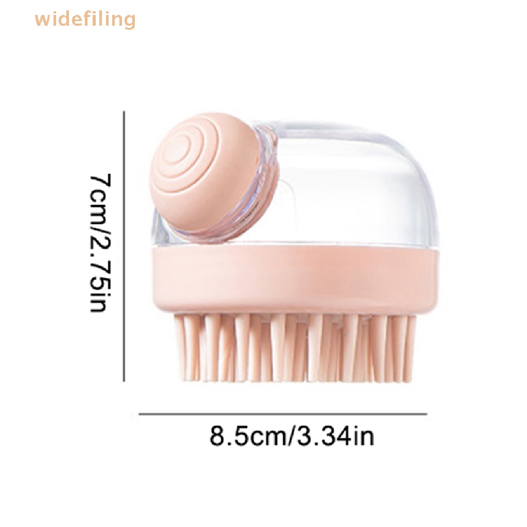 1 Lược Silicone Dùng Gội Đầu Mát Xa Da Đầu Tiện Dụng