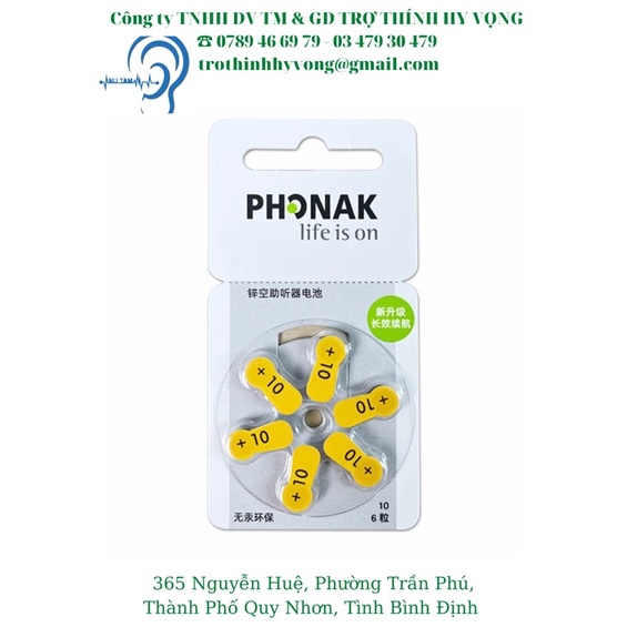 Pin máy trợ thính
