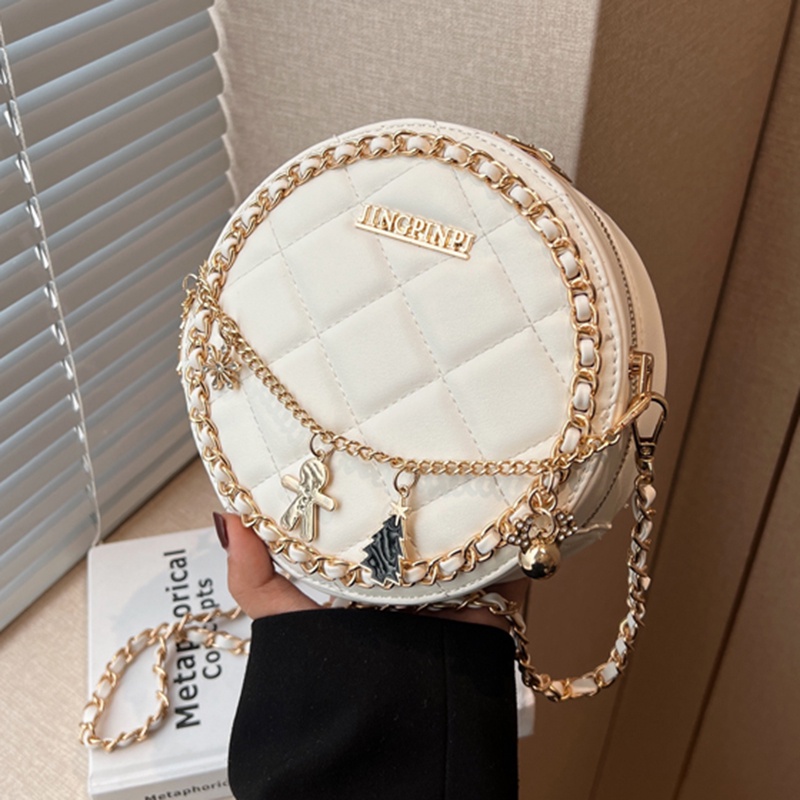 Túi Đeo Chéo Hình Thoi Dễ Thương Cho Nữ