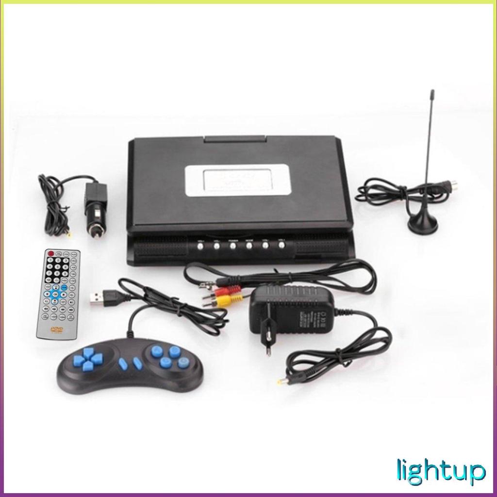 Dvd di động 9,8 inch với tivi mini tích hợp trong pin