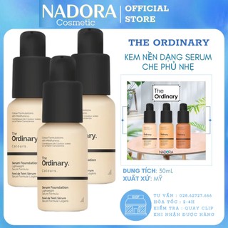 Kem Nền The Ordinary Serum Foundation Lightweight Serum Formula