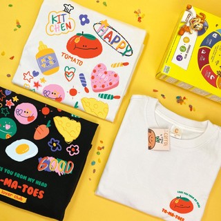 Áo thun TOMATO TEE form rộng unisex nam nữ