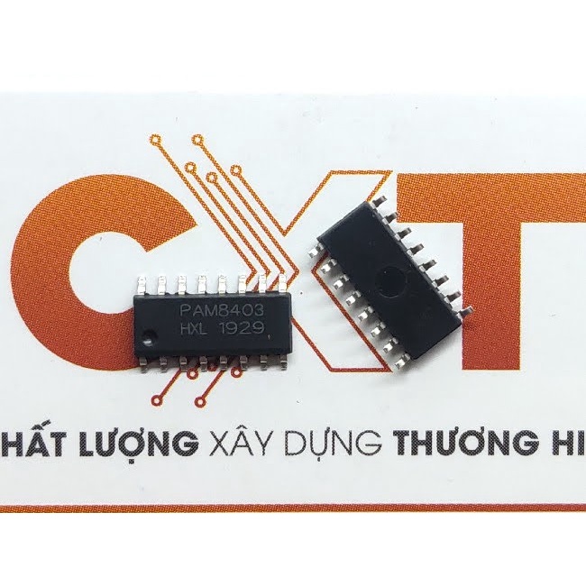 PAM8403 IC AMP CLASS D STEREO 3W 16SOP