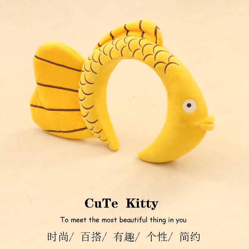 Băng Đô Cài Tóc Hình Cá Mập Hoạt Hình Siêu Dễ Thương Vui Nhộn Cho Người Lớn Và Trẻ Em