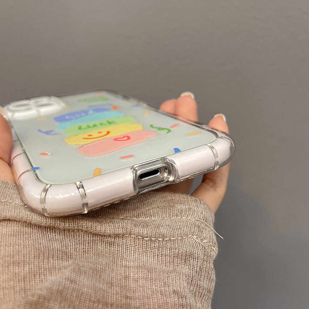 Ốp Điện Thoại TPU Mềm Chống Sốc Họa Tiết Graffiti Cho IPhone 11 12 13 14 Pro Max