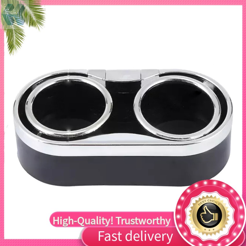 Giá Đỡ Cốc / Chai Nước 2 Vòng Kéo Thông Dụng Cho Xe Hơi / Xe Tải