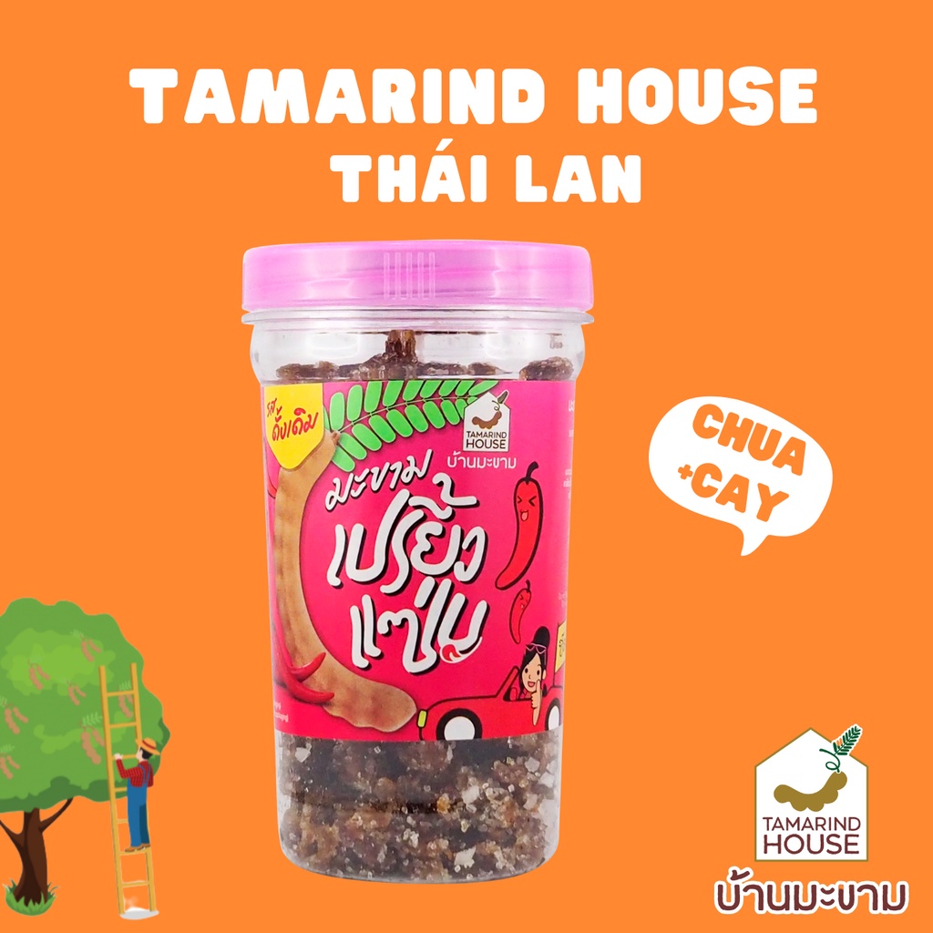 Me chua tẩm gia vị Tamarind House vị truyền thống 150g - Super spice tamarind original 150g