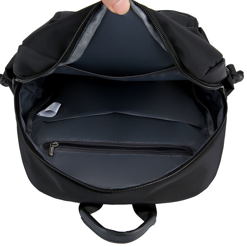 Ba Lô Vải Mini Unisex Chống Thấm Nước Phiên Bản Hàn Quốc Kích Thước A4