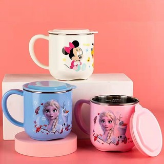 Ly uống nước Inox in hình - Disney cho bé