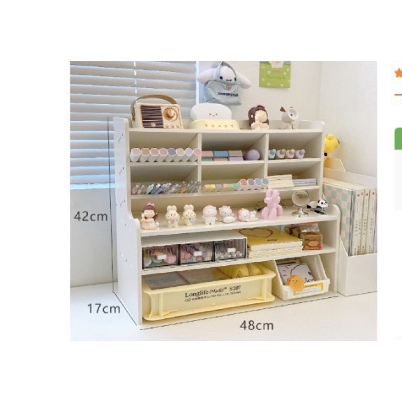 Tủ để bàn đựng đồ đa năng , hộp đựng bút nhiều ngăn kéo  , kệ mỹ phẩm đồ dùng học tập decor bàn học