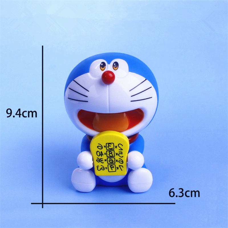 Mô Hình Nhân Vật Doraemon 9cm Bằng PVC Dùng Trang Trí Vườn