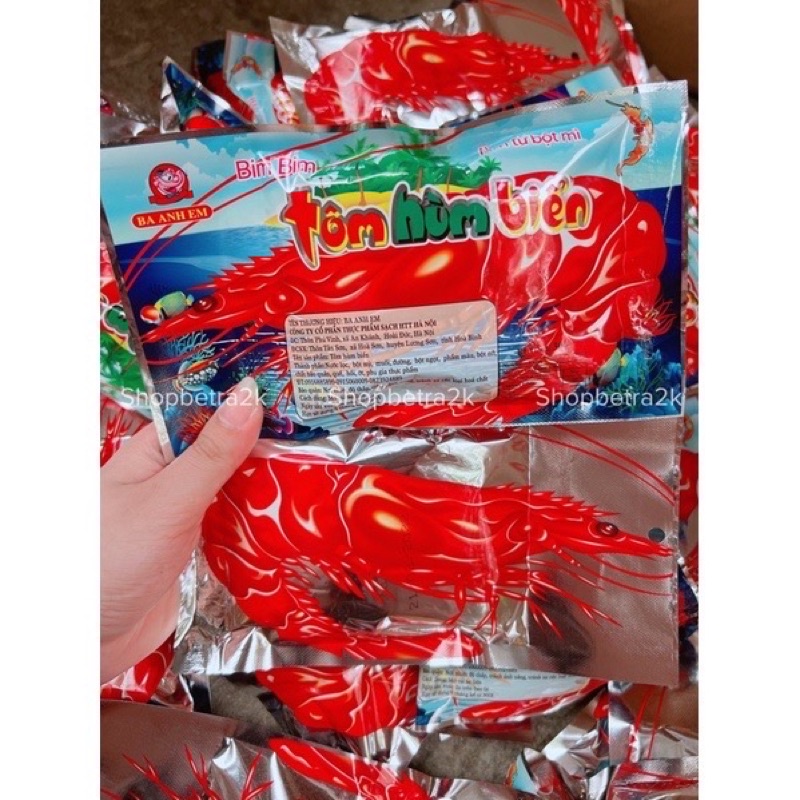Snack tôm hùm biển 3anhemfoods