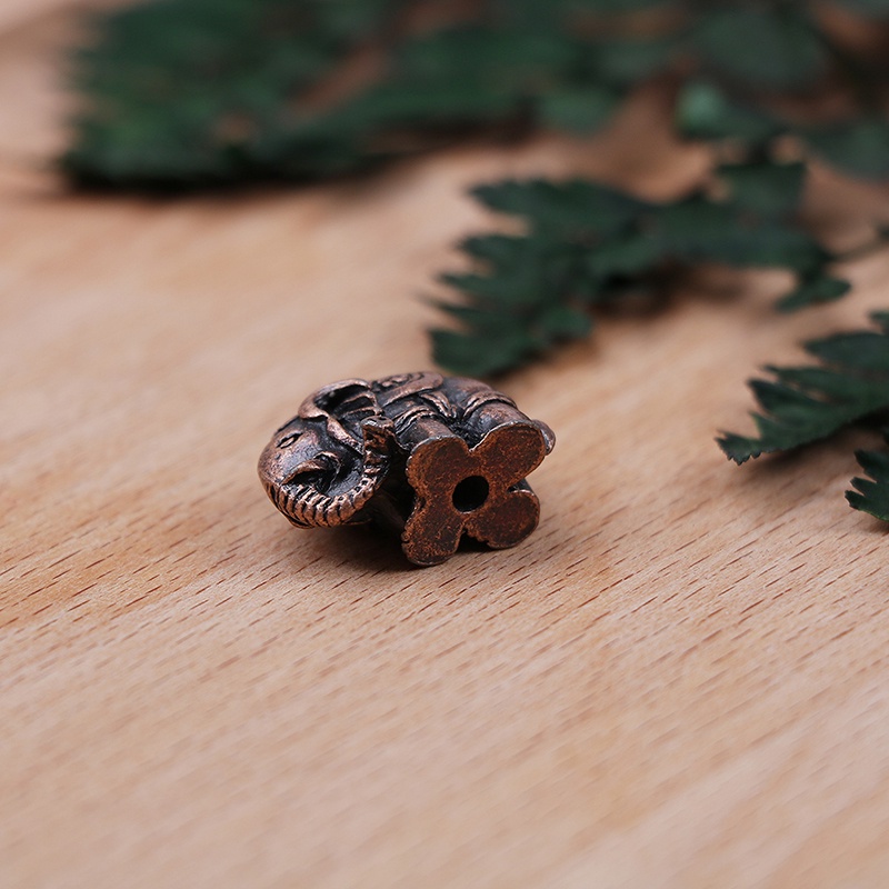 Đế cắm nhang hình voi đồng đẹp mắt cao cấp