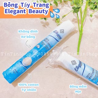 Bông Tẩy Trang Elegant Beauty Duo Wattepads 140 Miếng