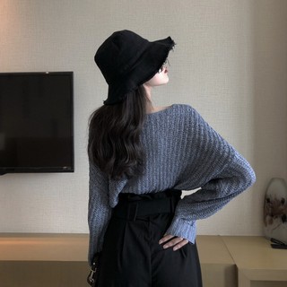 [ORDER]ÁO LEN CỔ V ÁO ULZZANG LEN MỎNG