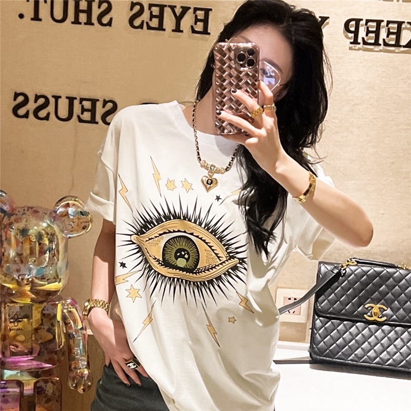 Áo thun NRVP 100% cotton tay ngắn dáng suông in họa tiết trẻ trung thời trang unisex size 5XL