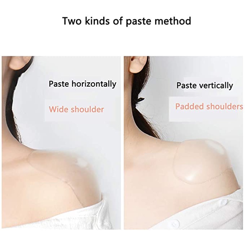 Miếng Đệm Vai Bằng Silicon Mềm Tự Dính Chống Trượt Cho Cả Nam Và Nữ ruiyan JP5